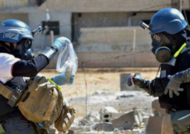 هذه هي المرة الأولى في تاريخ المنظمة التي تشرف فيها على تدمير ترسانة كيمياوية كاملة في ظروف حرب